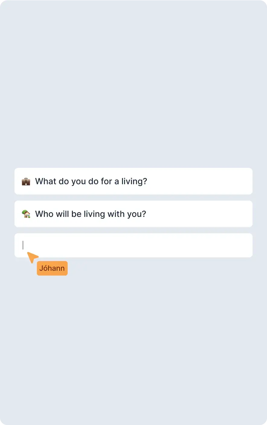 Sérsniðnar umsóknir