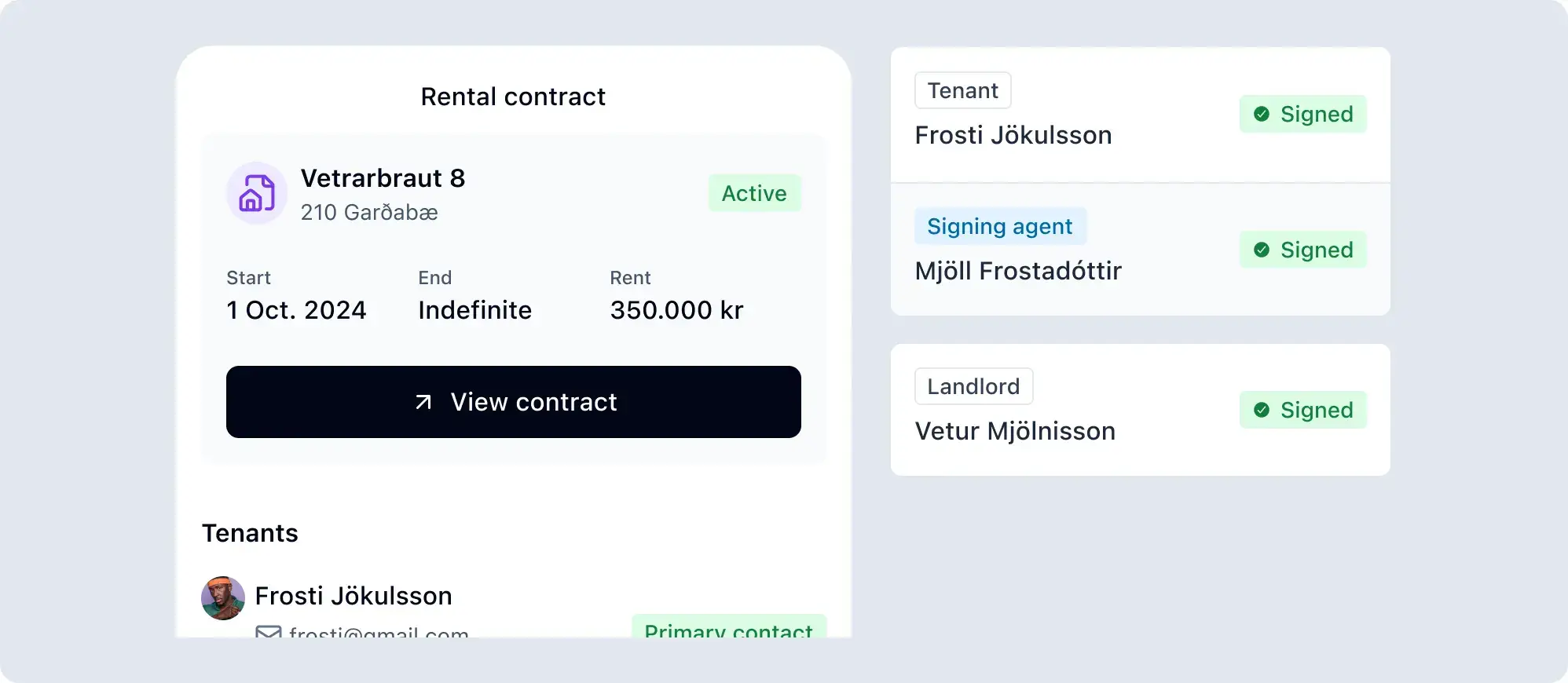 Rafrænar undirskriftir